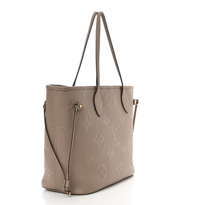 Louis Vuitton Empreinte Monogram Giant Neverfull MM Tourterelle 4 of 12