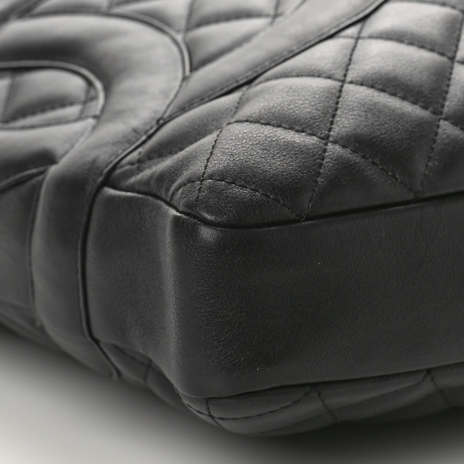 Chanel Calfskin Quilted Large Cambon Messenger Black 8 of 9