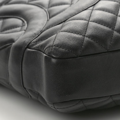 Chanel Calfskin Quilted Large Cambon Messenger Black 8 of 9