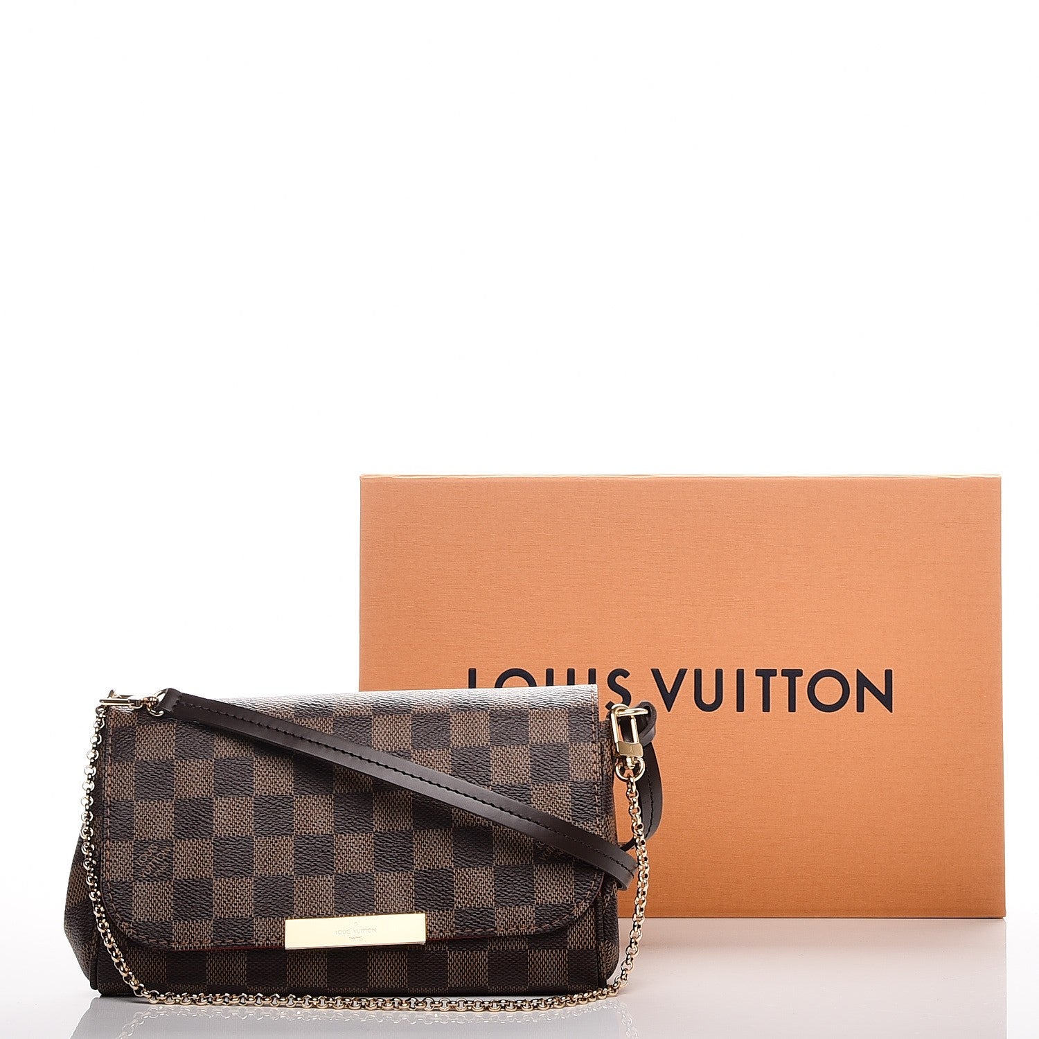 Louis Vuitton Damier Ebene Favorite PM 8 of 8