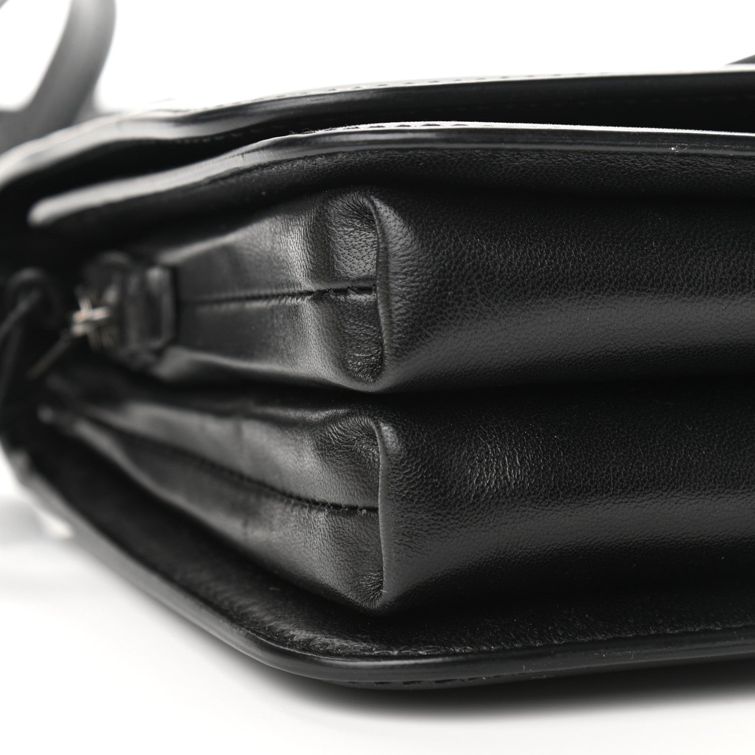 Balenciaga Shiny Box Calfskin Small B Bag Black 9 of 11