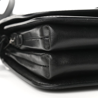 Balenciaga Shiny Box Calfskin Small B Bag Black 9 of 11