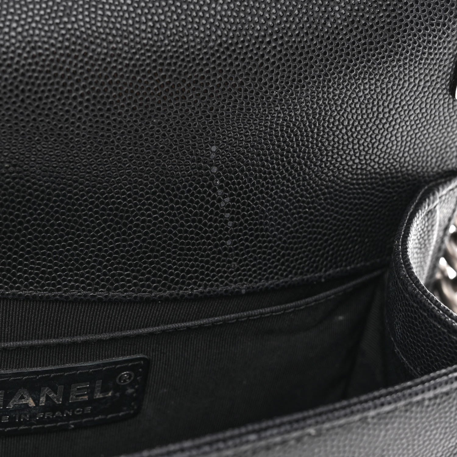 Chanel Caviar Quilted Small Boy Flap Black 11 of 12