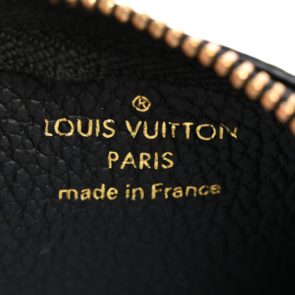 Louis Vuitton Empreinte Monogram Giant Key Pouch Black Beige 6 of 6