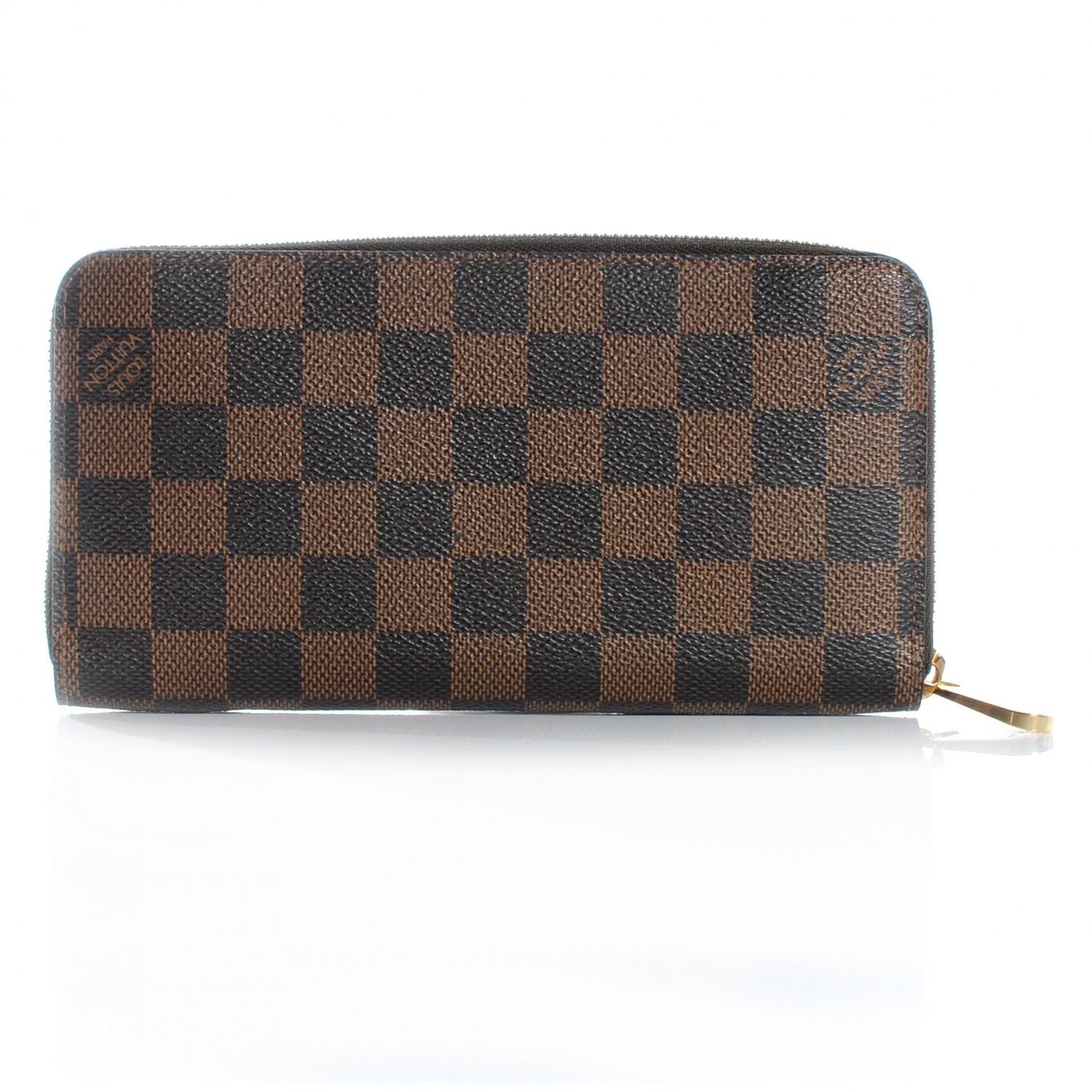 Louis Vuitton Damier Ebene Zippy Wallet 6 of 10