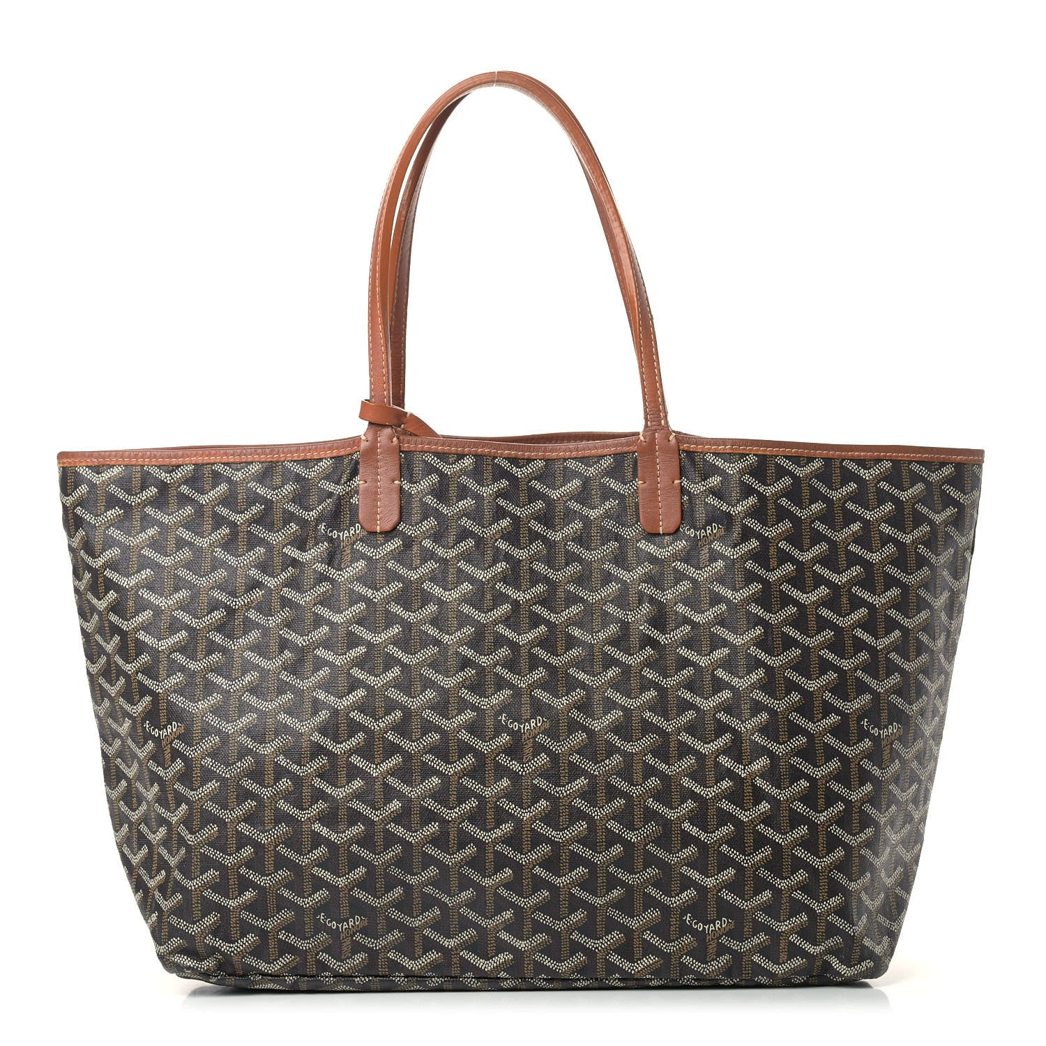 Goyard Goyardine Saint Louis PM Black Gold 1 of 16