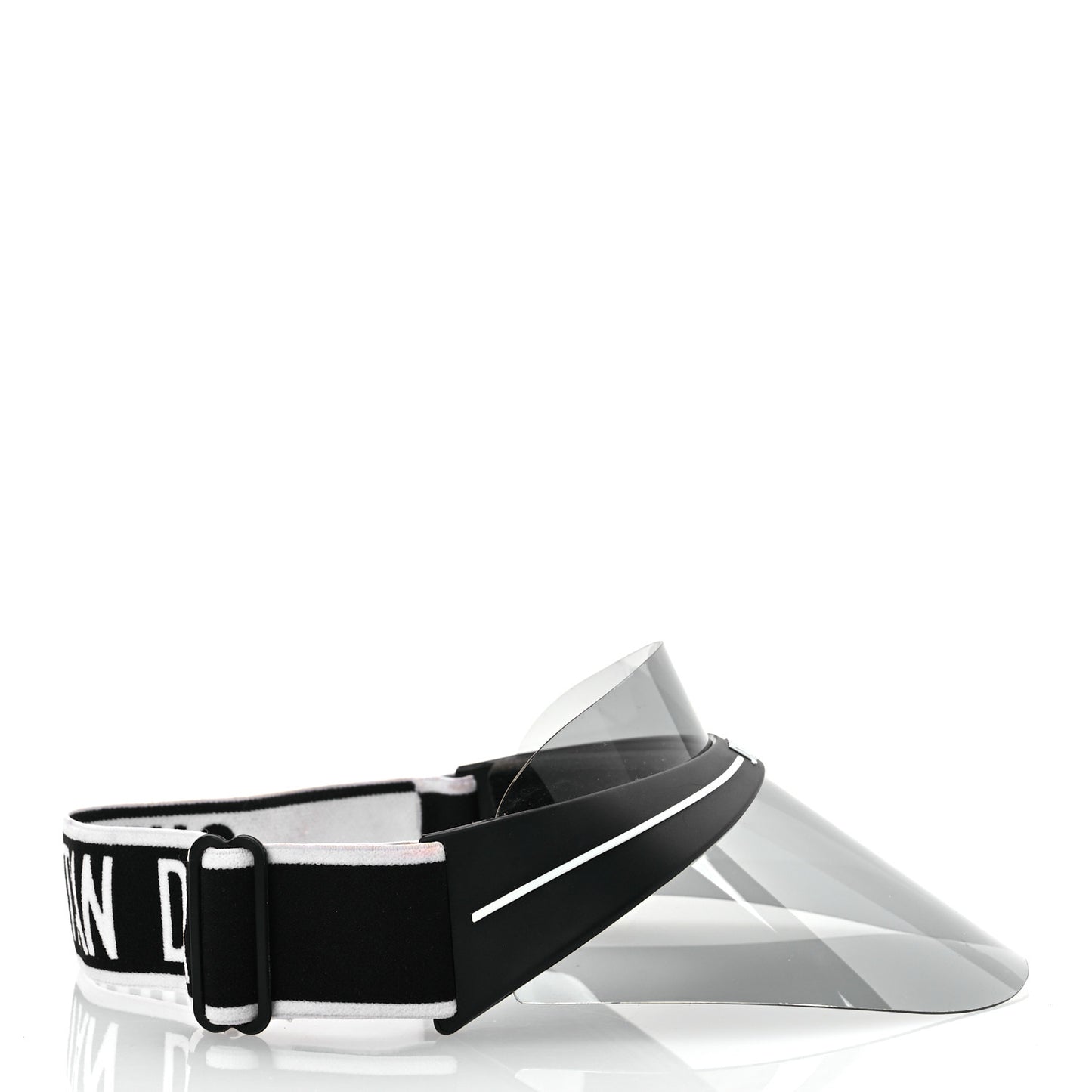 Mirrored DiorClub1 Sun Visor Black