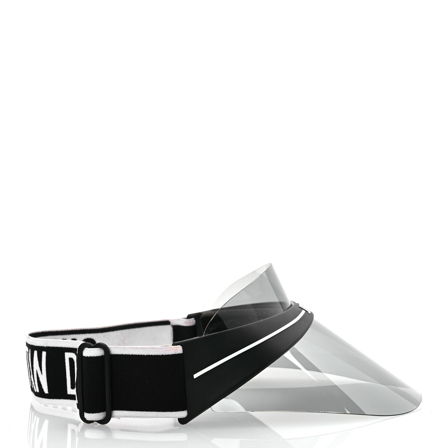 Christian Dior Mirrored DiorClub1 Sun Visor Black 5 of 16