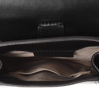 Chloe Suede Calfskin Mini Faye Backpack Black 4 of 5