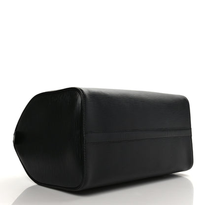 Louis Vuitton Epi Speedy 35 Black 4 of 11