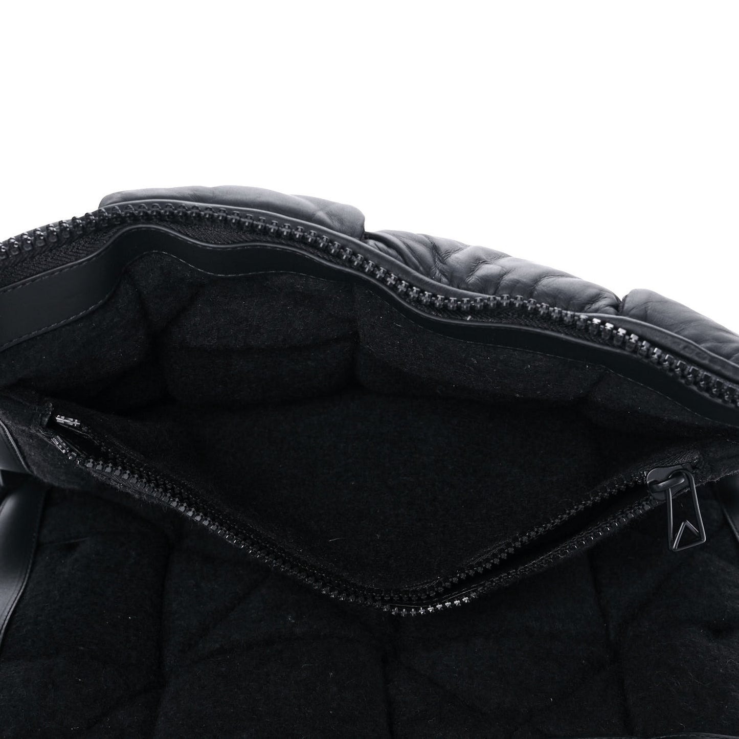 Calfskin Maxi Intrecciato Puffy Laptop Pouch Camping