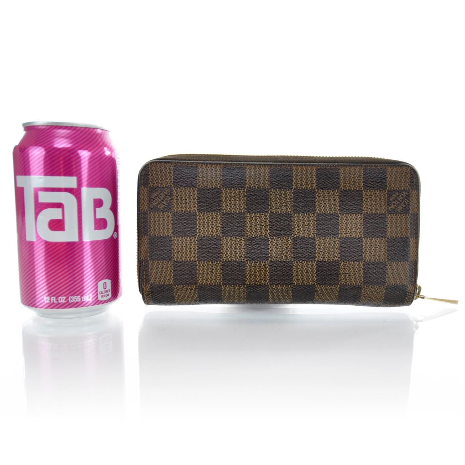Louis Vuitton Damier Ebene Zippy Wallet 2 of 8