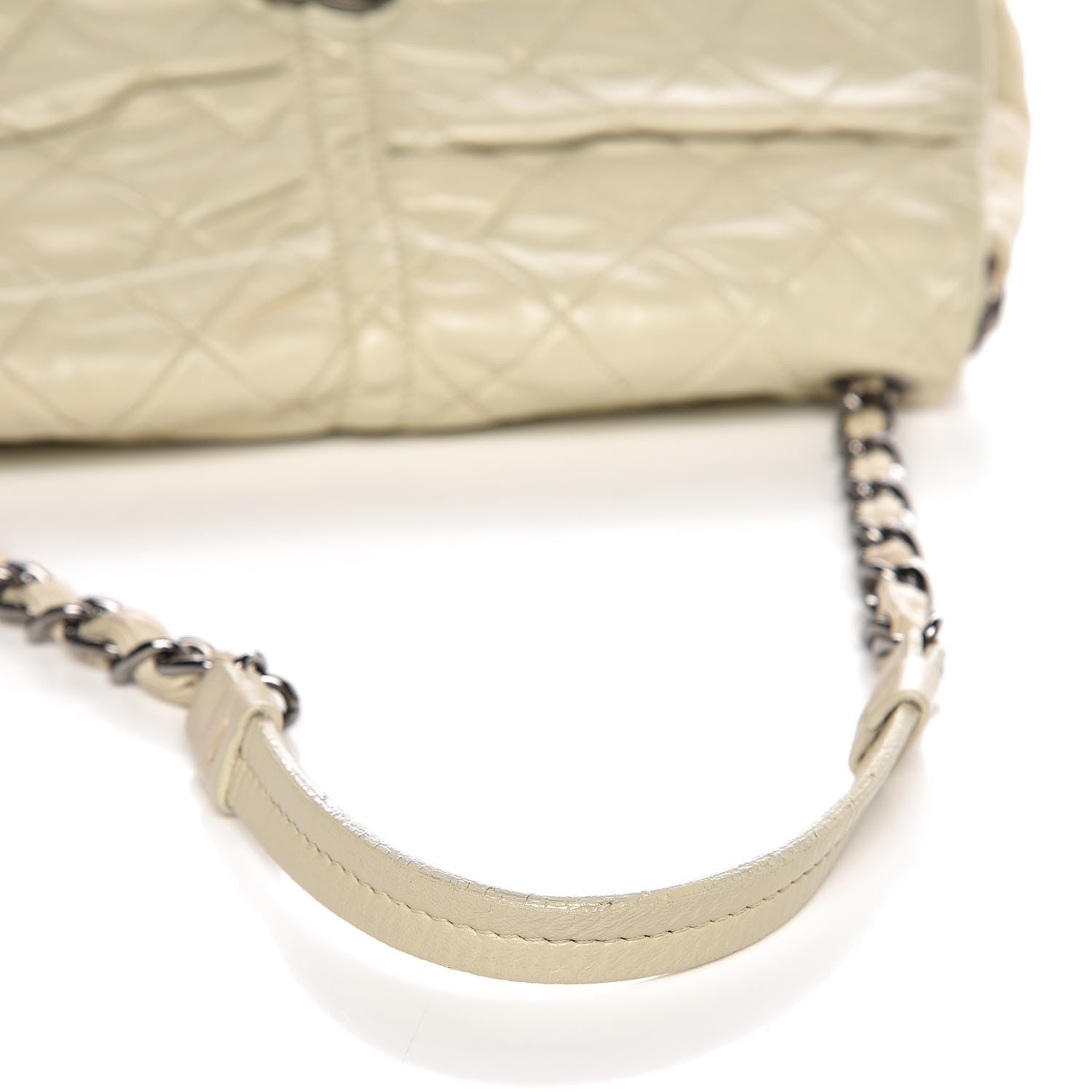 Chanel Lambskin Quilted Small Sharpei Flap White 9 of 9