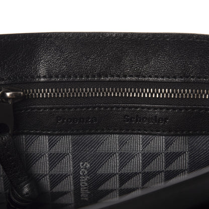 Proenza Schouler Lambskin Tiny PS1 Satchel Black 10 of 11