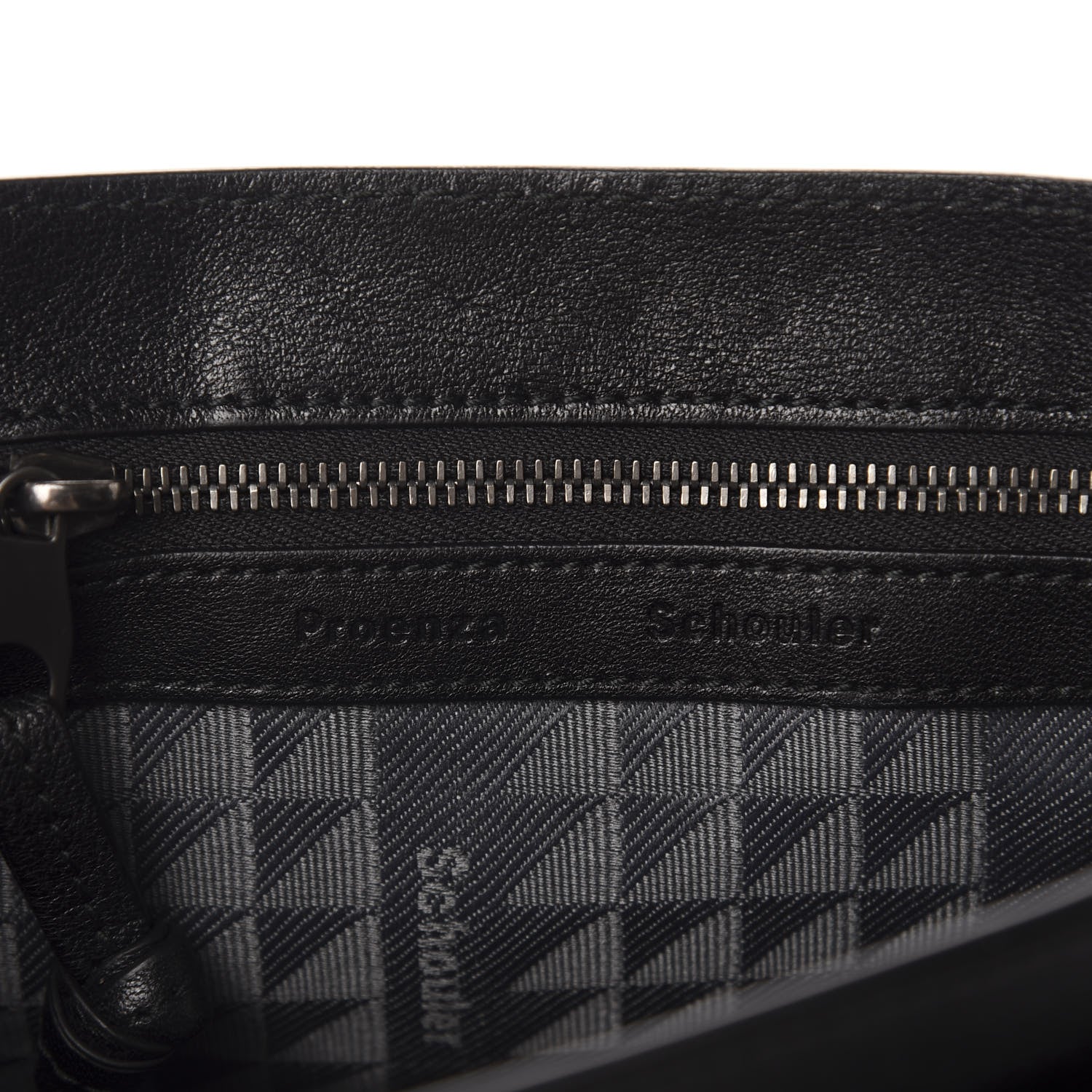 Proenza Schouler Lambskin Tiny PS1 Satchel Black 10 of 11