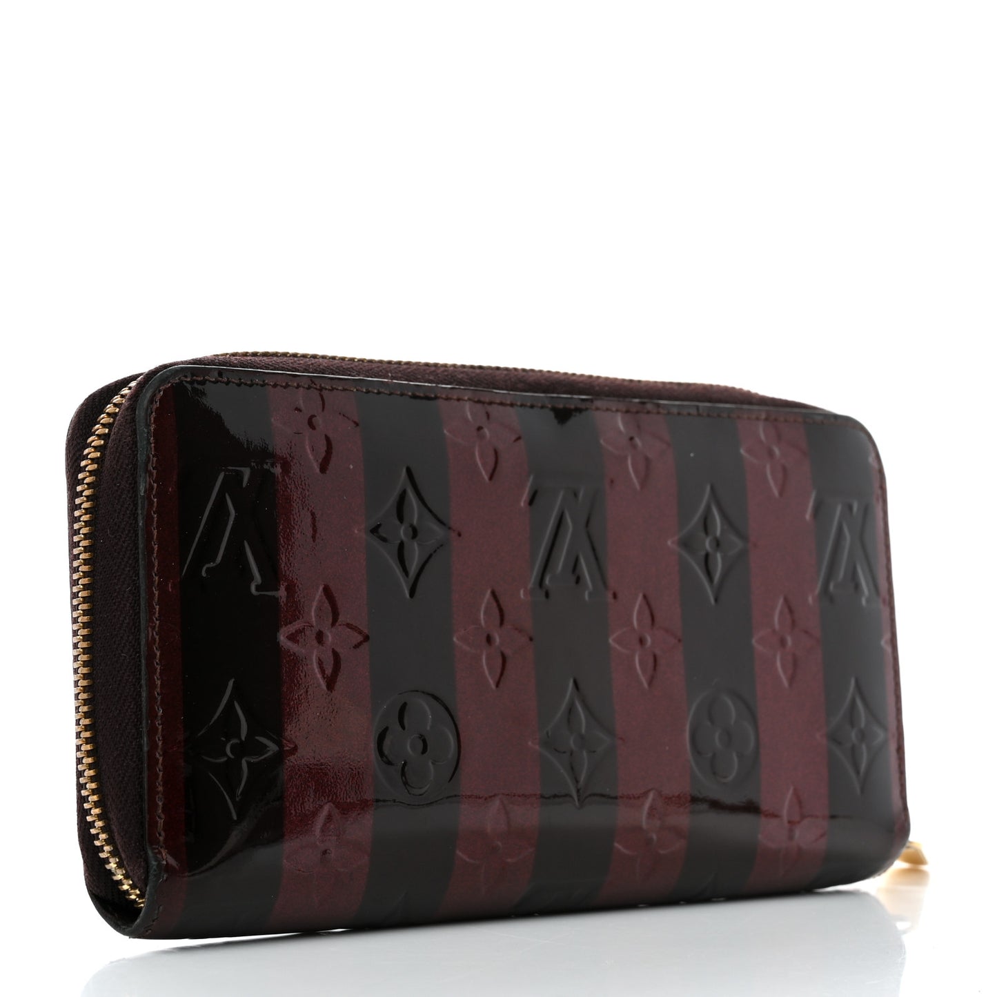 Vernis Rayures Zippy Wallet Amarante