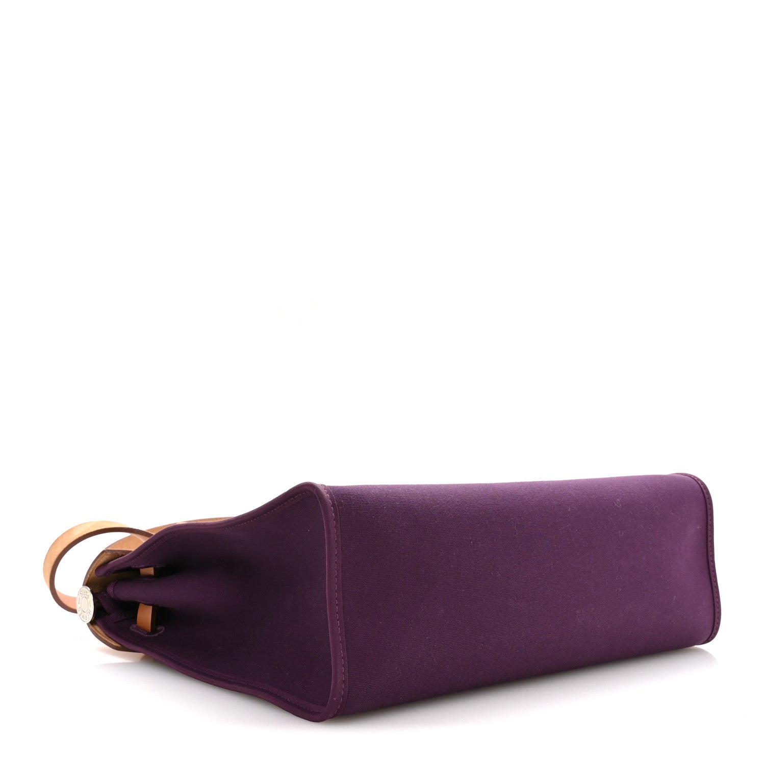 Hermes Toile Vache Hunter Herbag Zip 31 PM Cassis Fauve 4 of 11