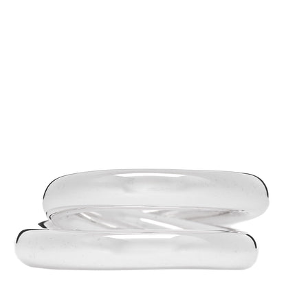 Hermes Sterling Silver MM Vertige Ring 54 7 3 of 6