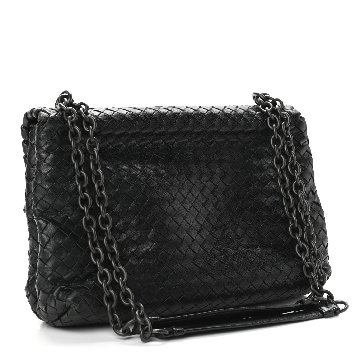 Bottega Veneta Nappa Intrecciato Large Olimpia Bag Black 3 of 11