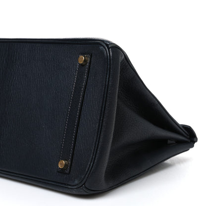 Hermes Chevre De Coromandel Birkin 35 Black 10 of 12