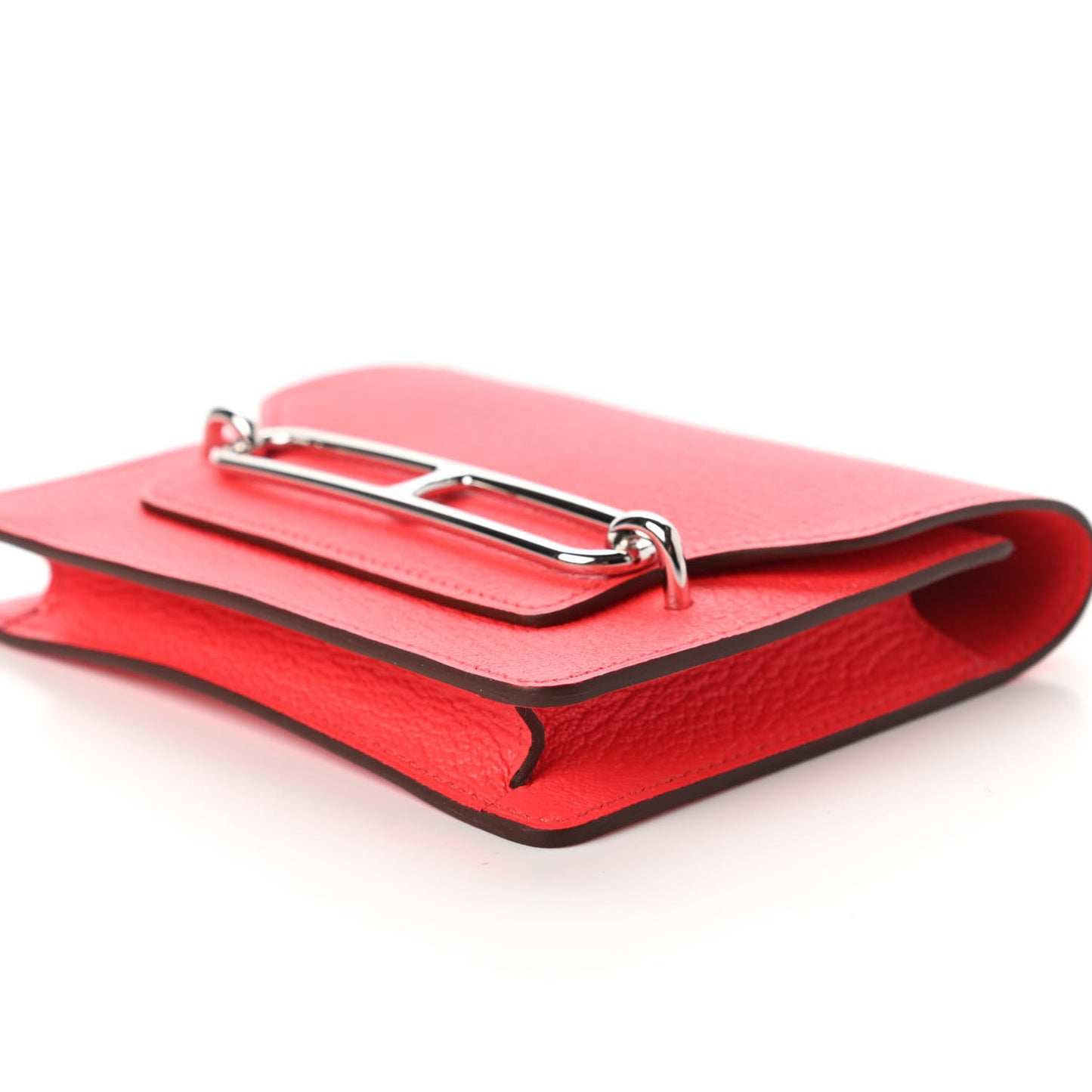 Chevre Mysore Roulis Slim Wallet Rose Texas