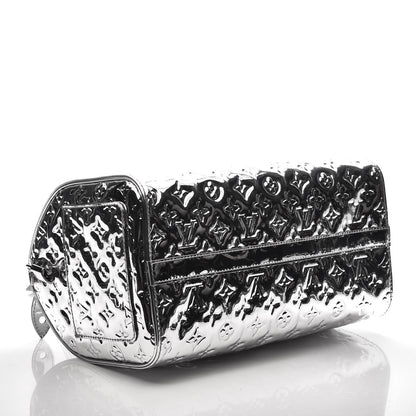 Louis Vuitton Monogram Miroir Speedy 35 Silver 4 of 9