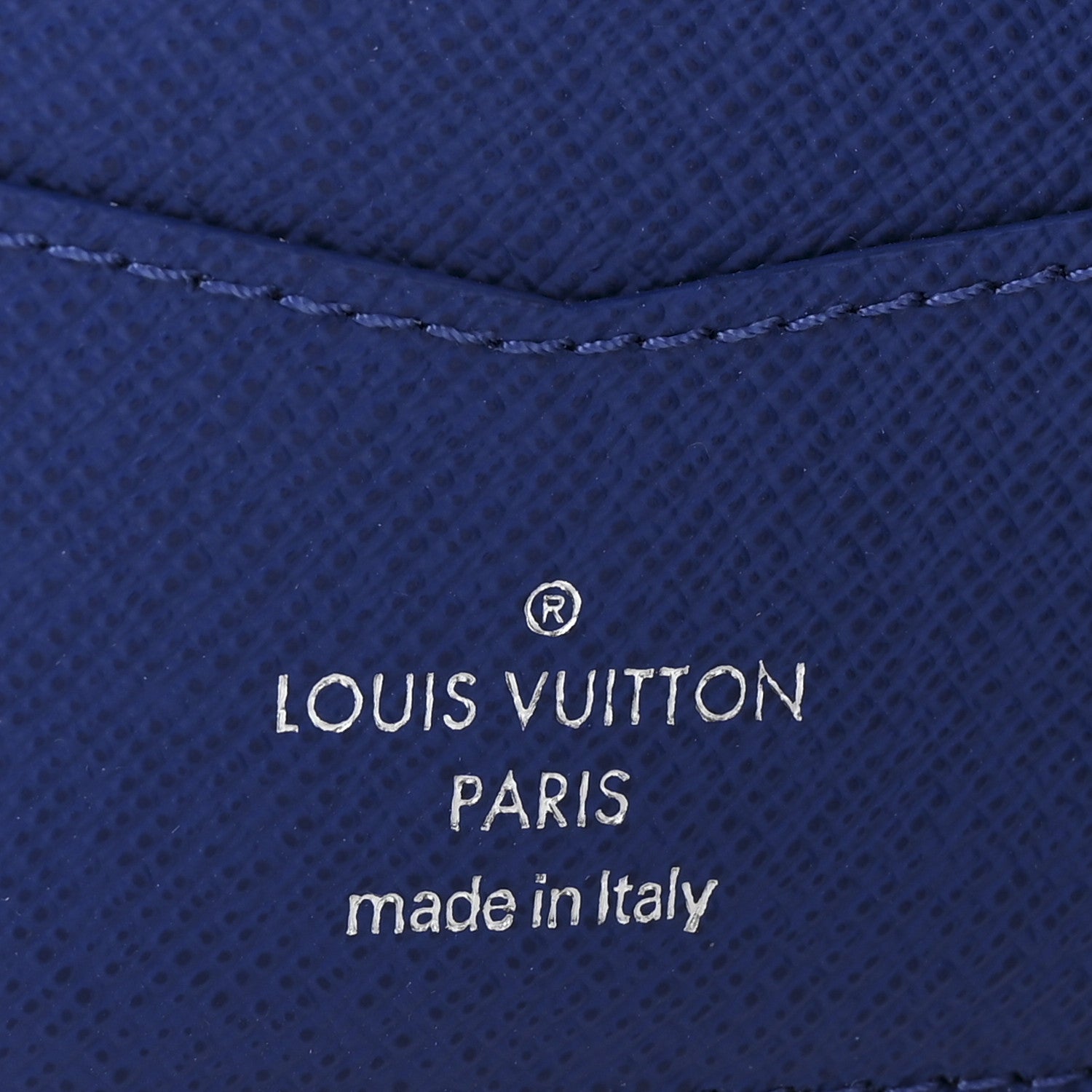 Louis Vuitton Damier Graphite Slender Wallet Blue 6 of 6