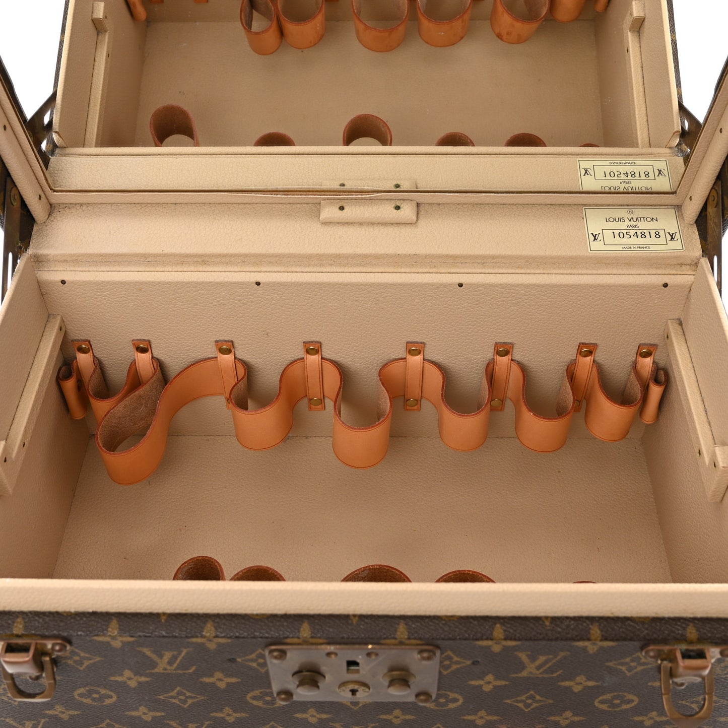 Monogram Boite Bouteilles et Glace Beauty Train Case