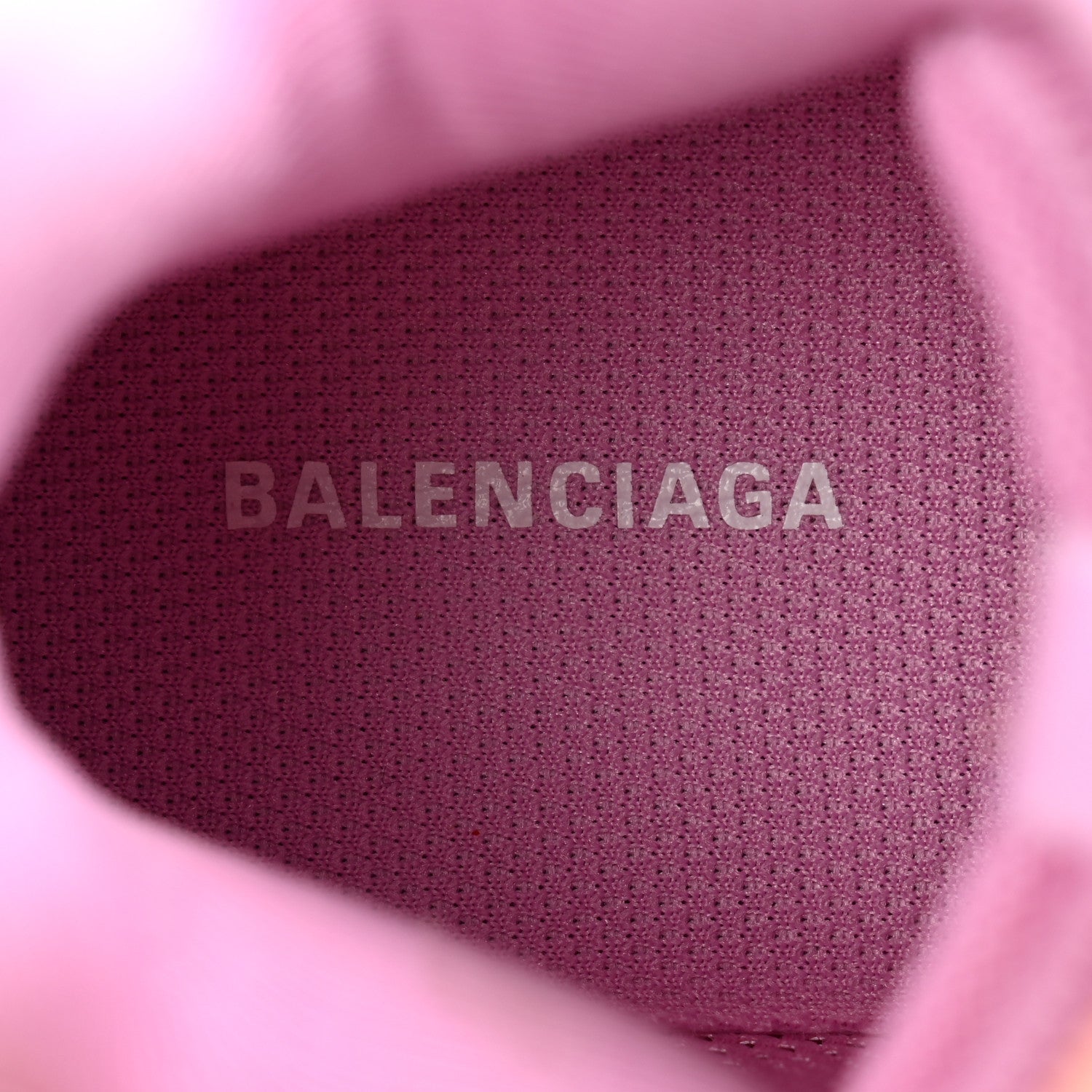 Balenciaga Mesh Nylon Destroyed Womens Track.3 Sneakers 37 Pink White 6 of 12