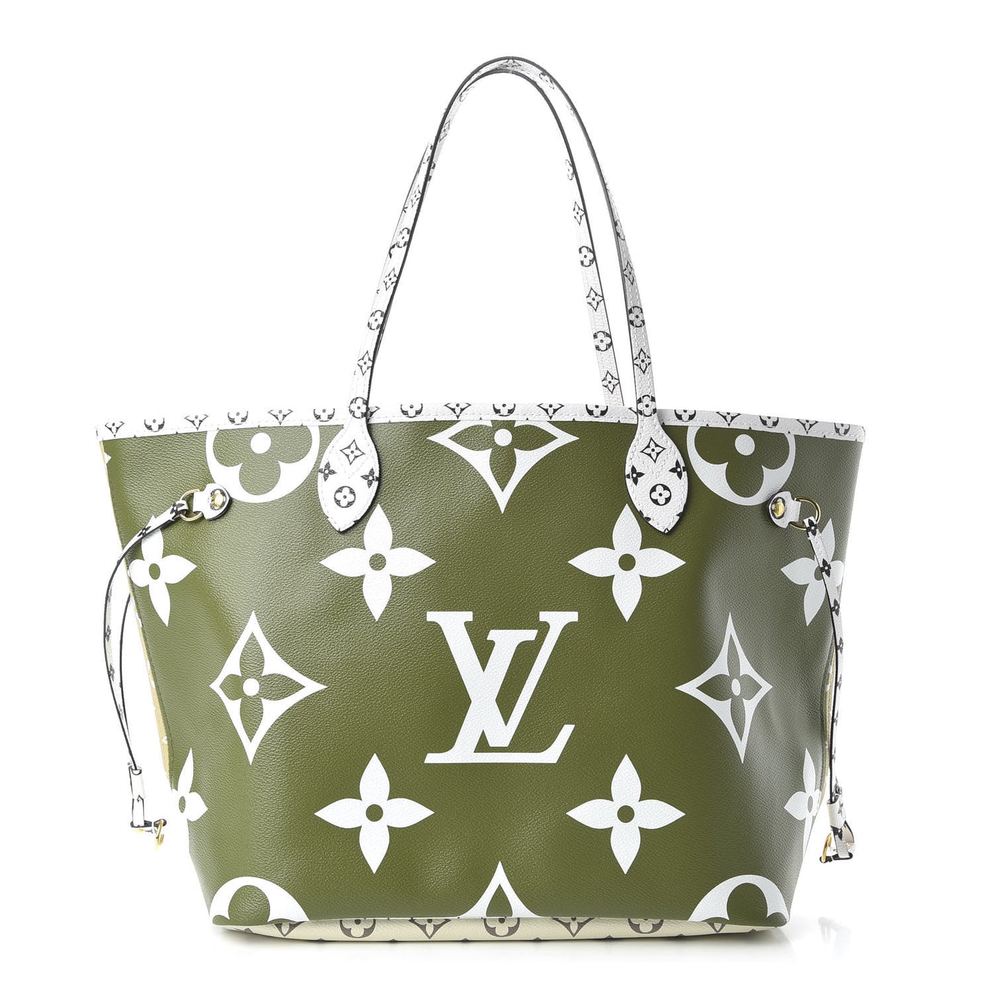 Monogram Giant Neverfull MM Kaki