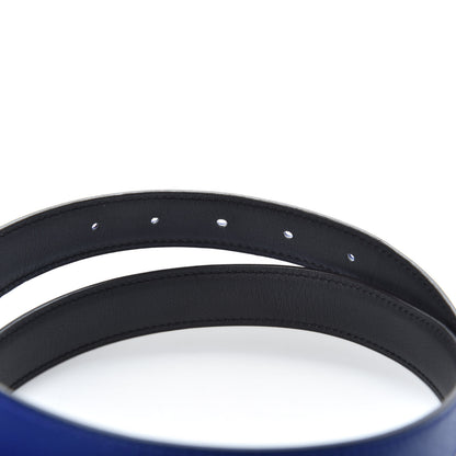 Hermes Swift Epsom 32mm Constance H Belt 90 Black Bleu Saphir 3 of 5