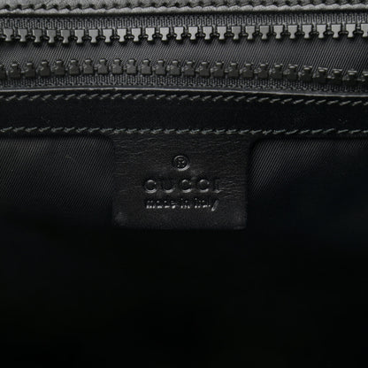 Gucci Techno Canvas Web Double Buckle Backpack Black 7 of 12