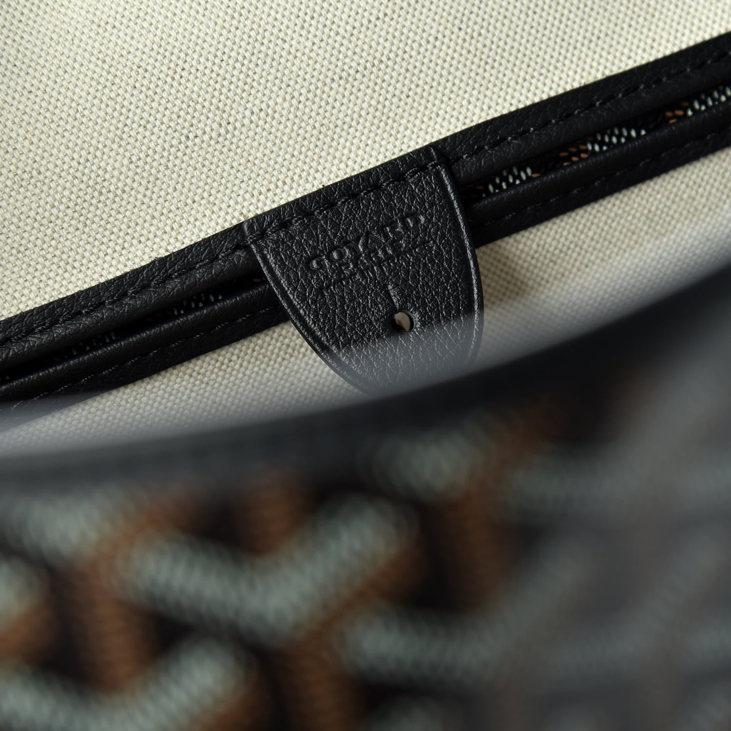Goyard Goyardine Artois MM Black 8 of 9