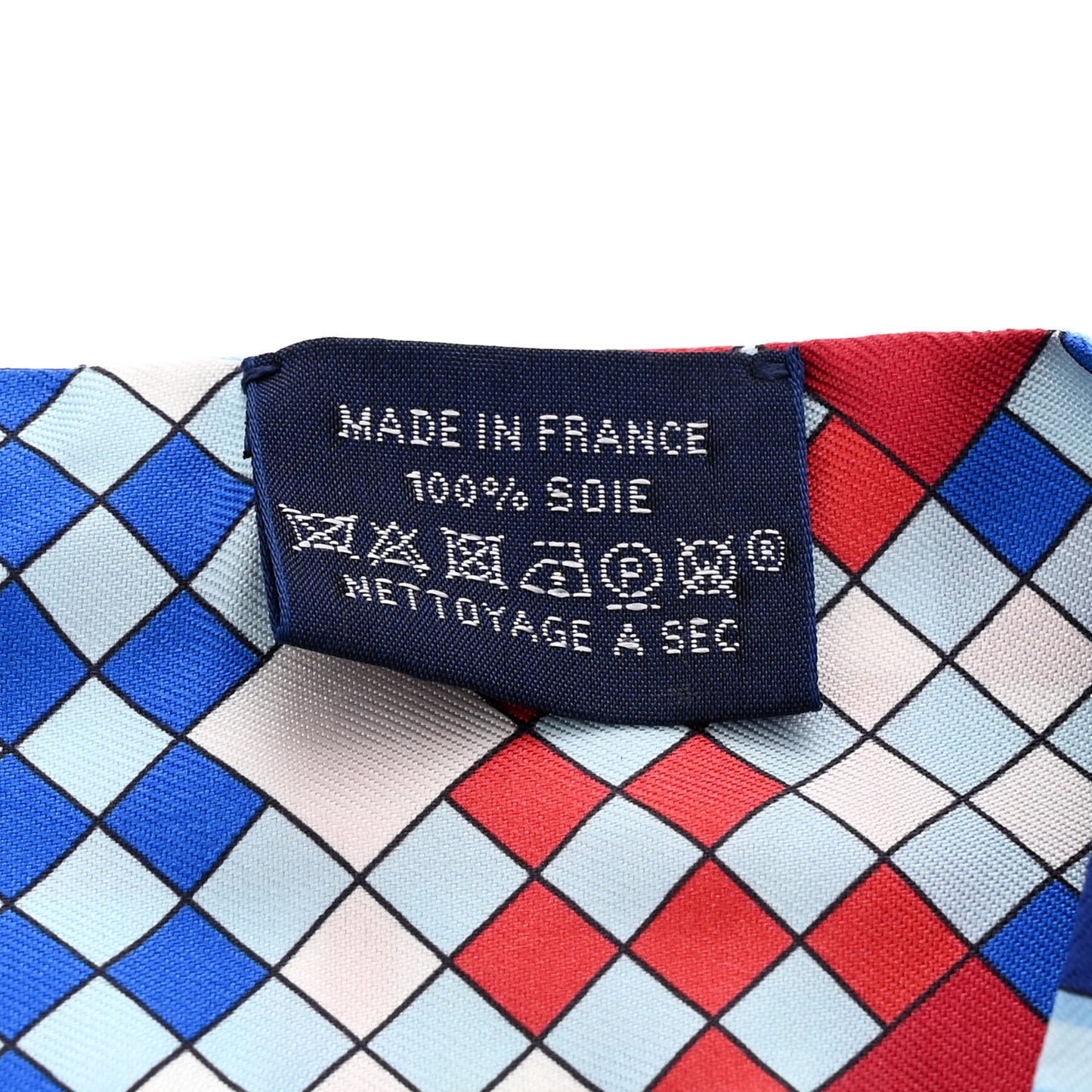 Silk Colliers de Chiens Remix Twilly Marine Rouge White