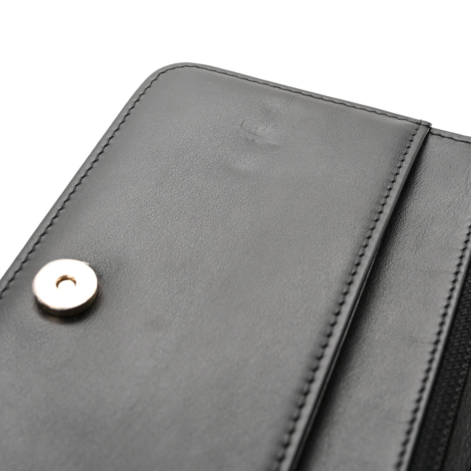 Chanel Caviar Quilted Boy Wallet On Chain WOC Black 12 of 13