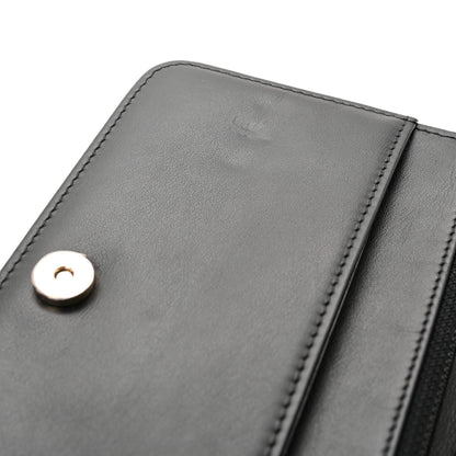 Chanel Caviar Quilted Boy Wallet On Chain WOC Black 12 of 13