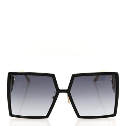 Christian Dior Square 30 Montaigne Sunglasses Black 2 of 8