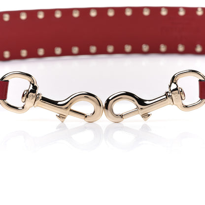 Valentino Garavani Nappa Rockstud Spike Shoulder Strap Rosso Valentino 5 of 7