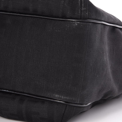 Fendi Zucca Small Chef Shopping Tote Black 10 of 10