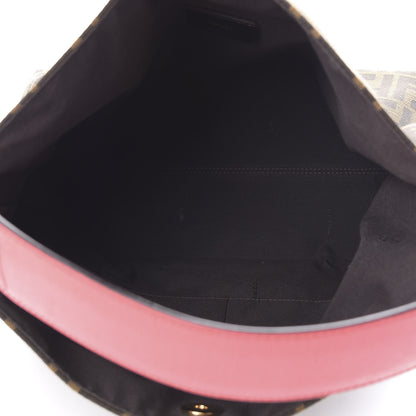 Fendi Zucca Vitello Elite Small Hobo Tobacco Ecstasy 5 of 11
