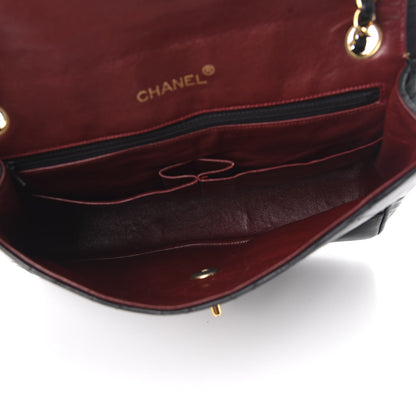 Chanel Lambskin Quilted Medium Single Flap Black 5 of 10
