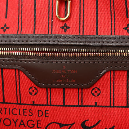 Louis Vuitton Damier Ebene Neverfull MM 6 of 10