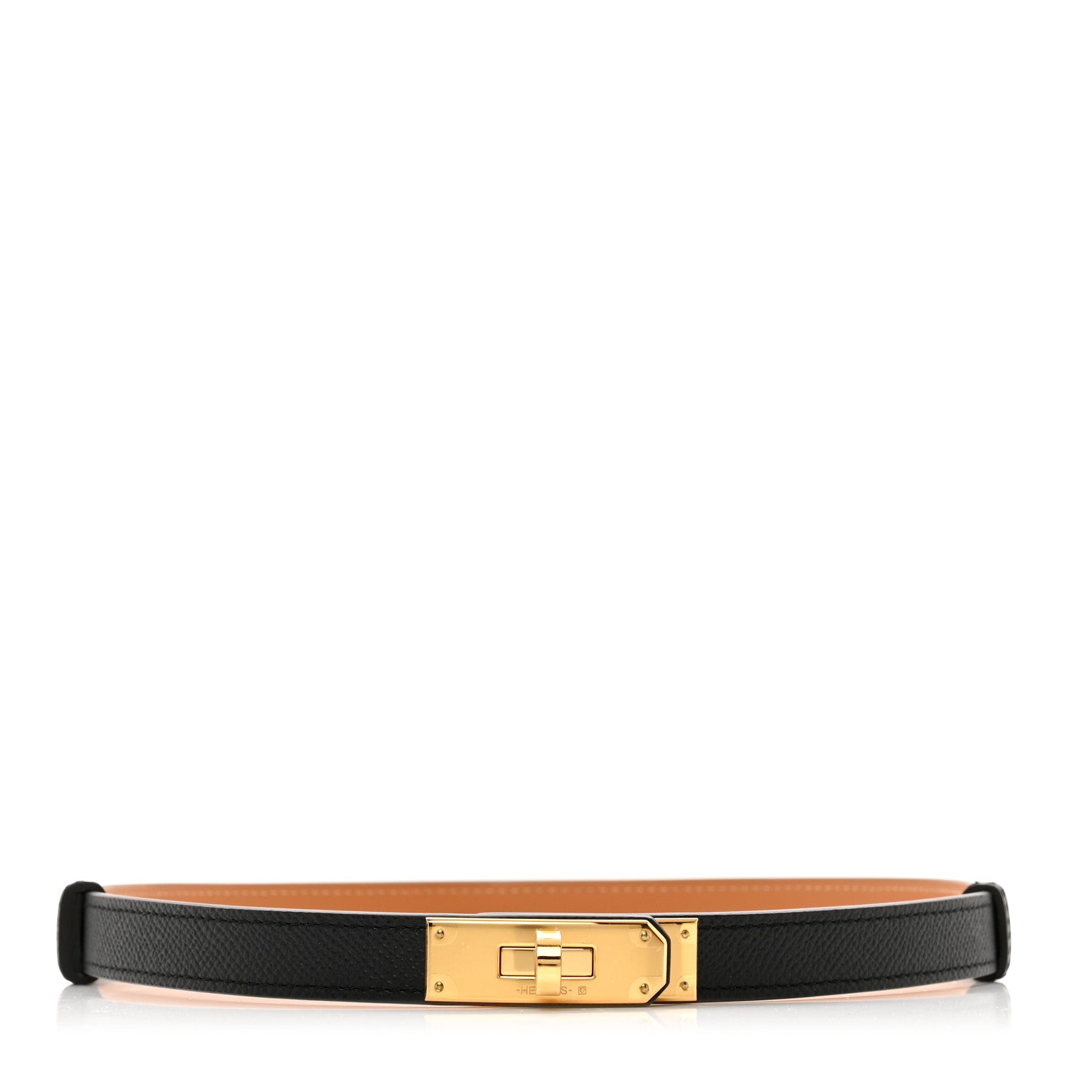 Hermes Epsom Kelly Belt Black 1 of 5