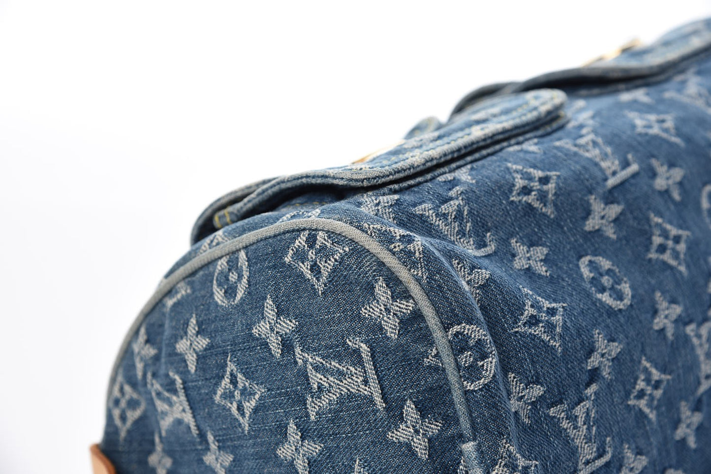 Monogram Denim Neo Speedy Blue