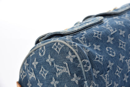 Louis Vuitton Monogram Denim Neo Speedy Blue 10 of 12