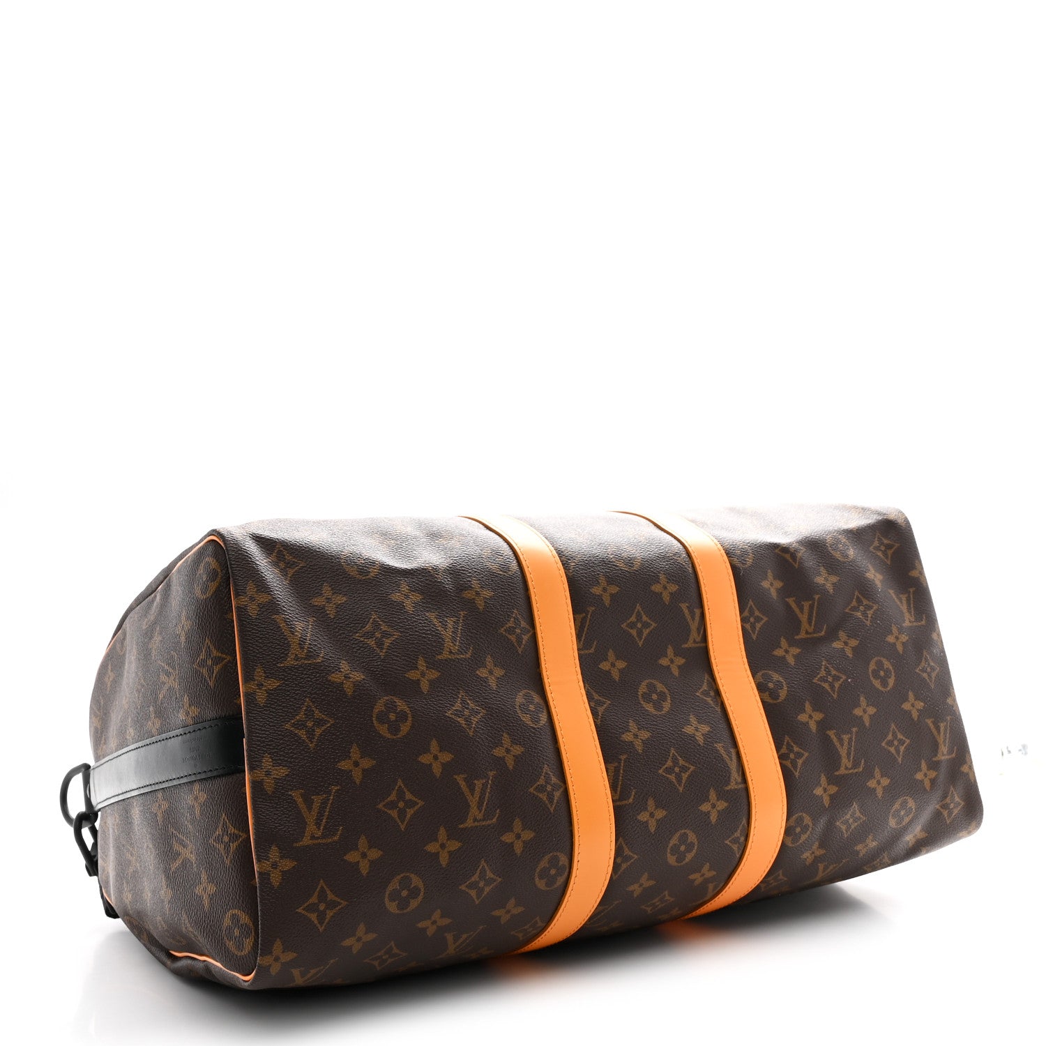 Louis Vuitton Monogram Macassar Keepall Bandouliere 45 Radiant Sun 3 of 8