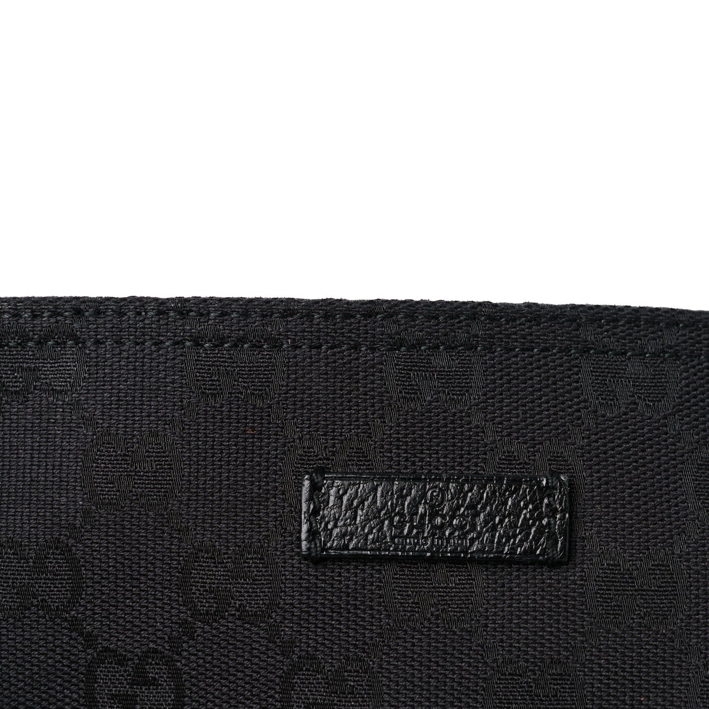 Monogram Web Small Flat Messenger Crossbody Black