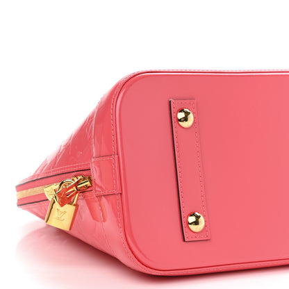 Louis Vuitton Vernis Alma PM Rose Litchi 9 of 10