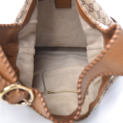 Gucci Monogram Medium New Jackie Shoulder Bag Brown 5 of 17