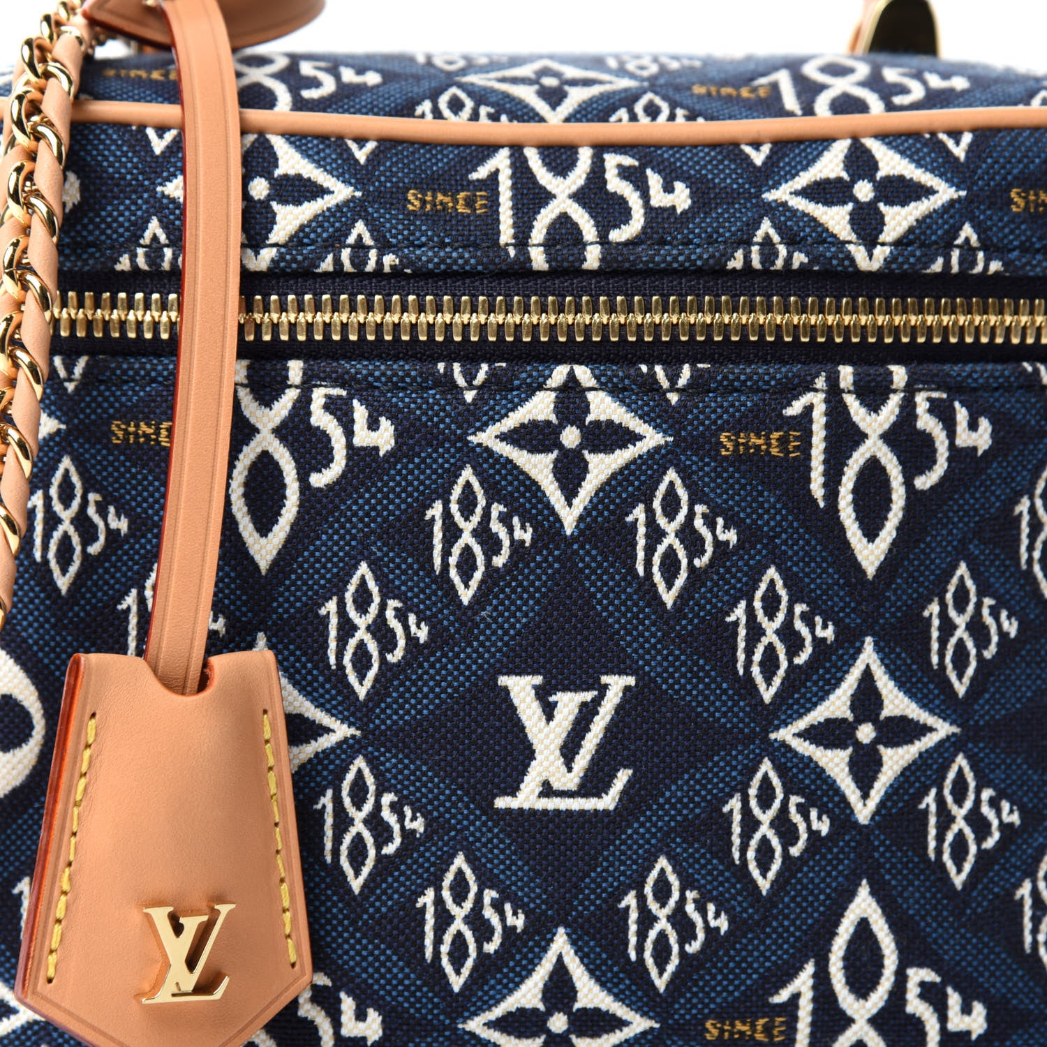 Louis Vuitton Jacquard Since 1854 Vanity PM Blue 12 of 13